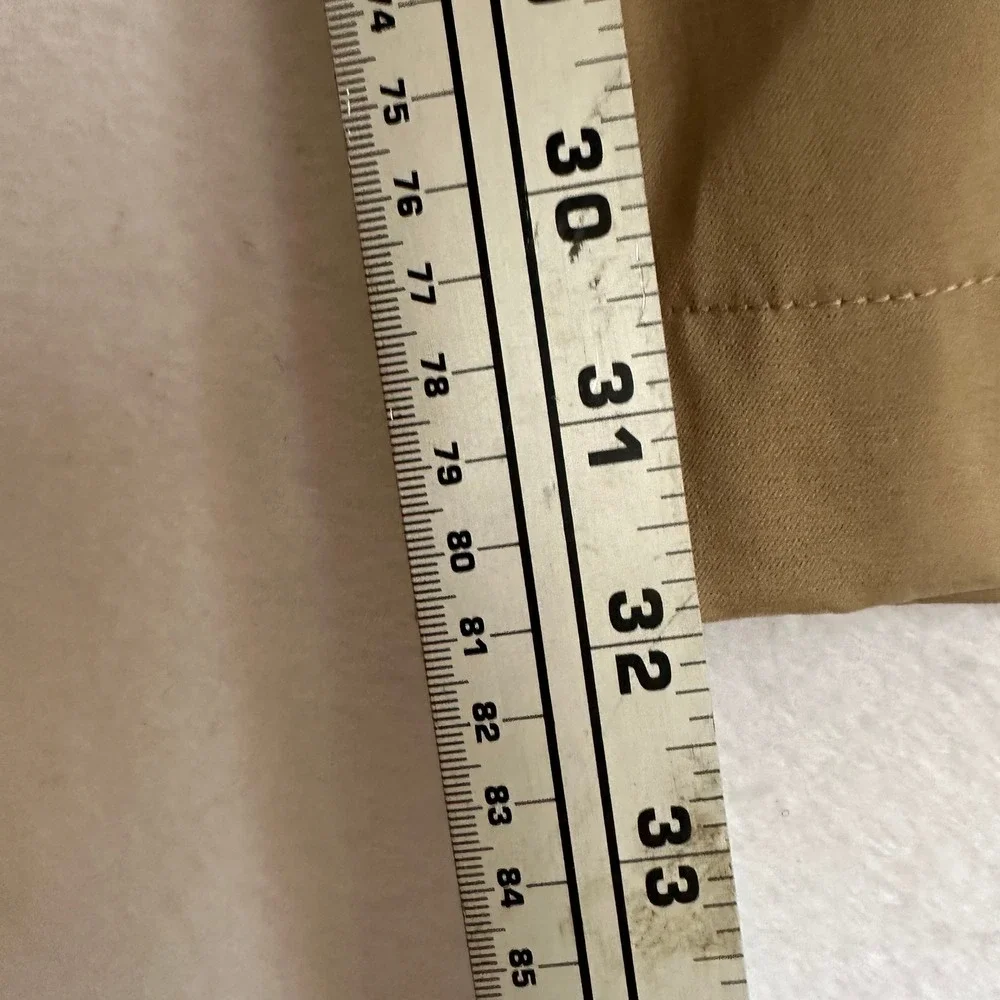 Polo Ralph Lauren Performance Khaki Chinos Stretch Classic Fit Mens 35x32 Tan